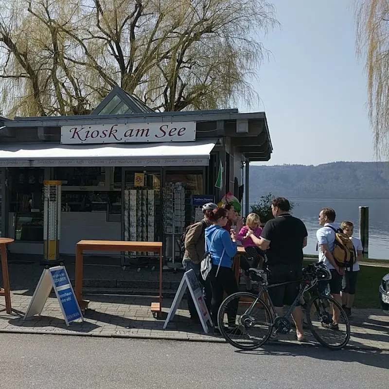 Kiosk am See