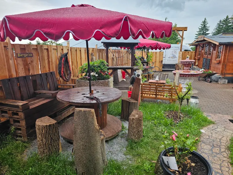 Unsere herzhafte Feldküche "die Hütte "