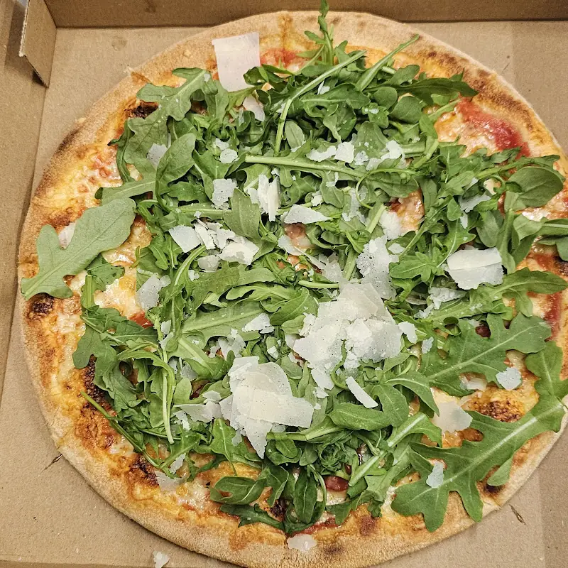 Santa Pizza und Bürger