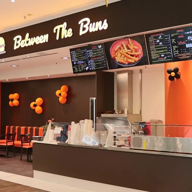 Between the buns