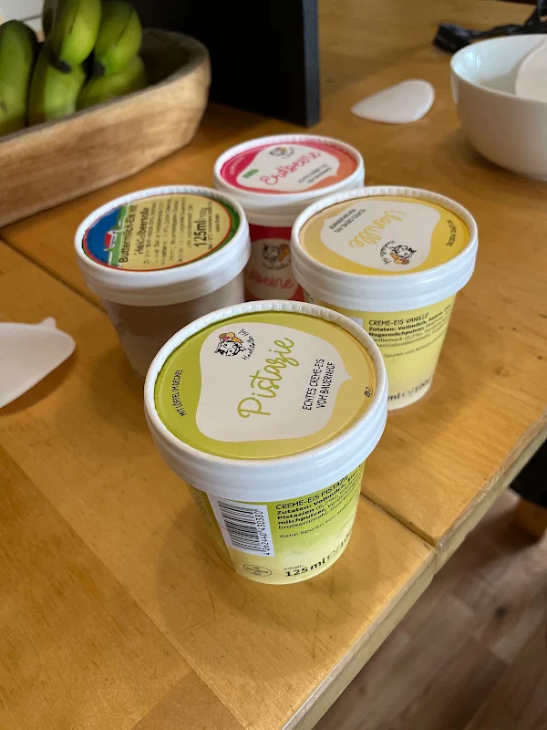 Bauernhof -Eis in Selbstbedienung