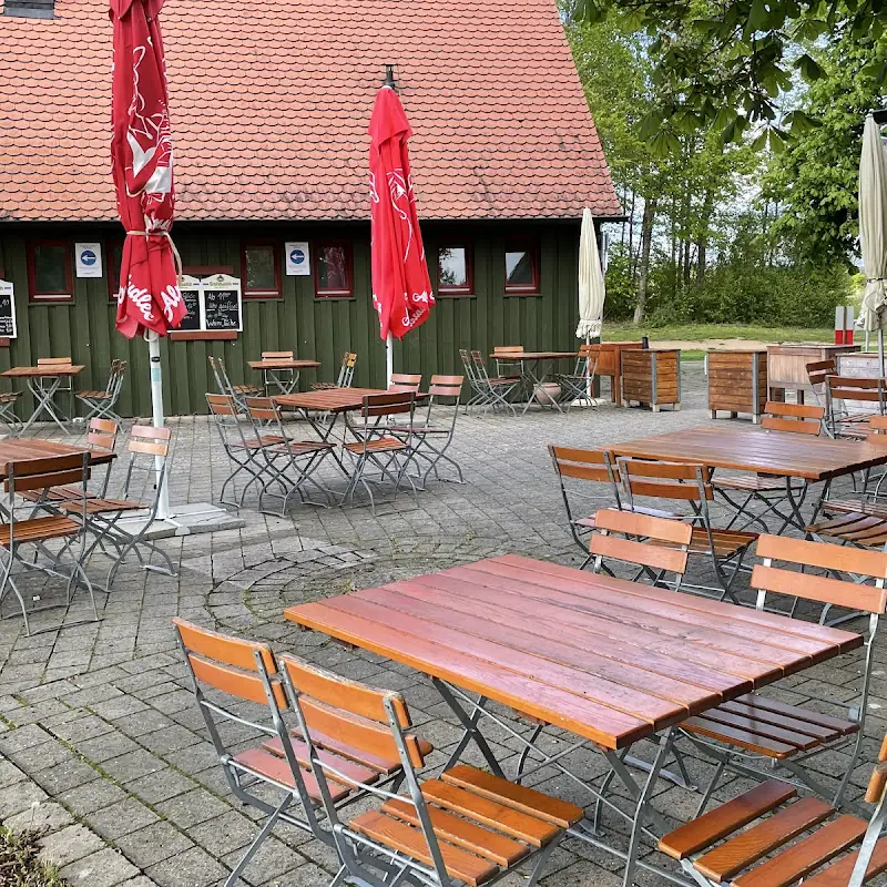 Biergarten an der Insel