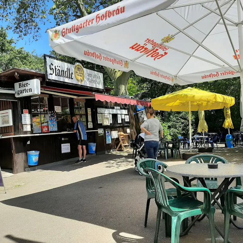 Ständle am alten Bahnhof