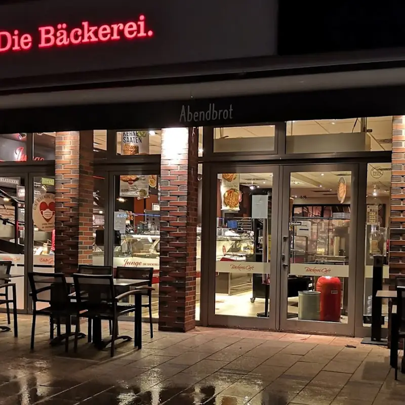 Junge Die Bäckerei.