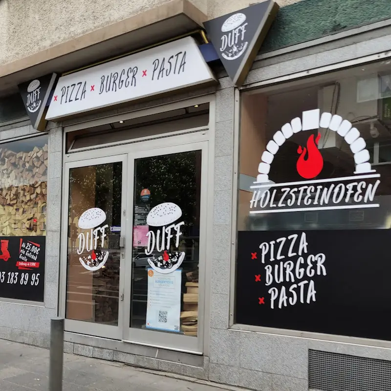 Pizza Duff Burger