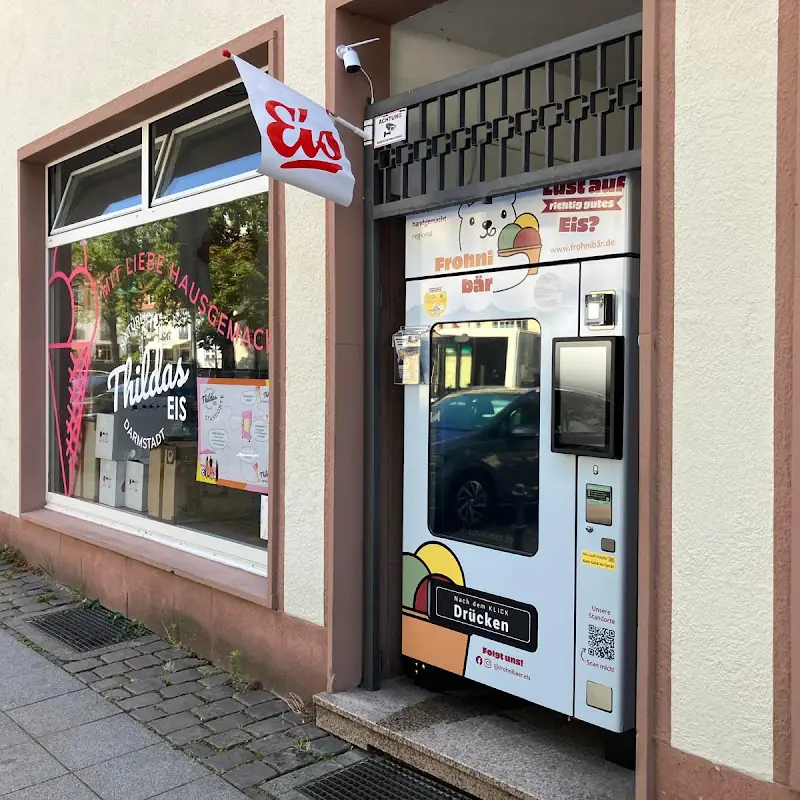 Frohnibär Eisautomat | Darmstadt Alexanderstraße