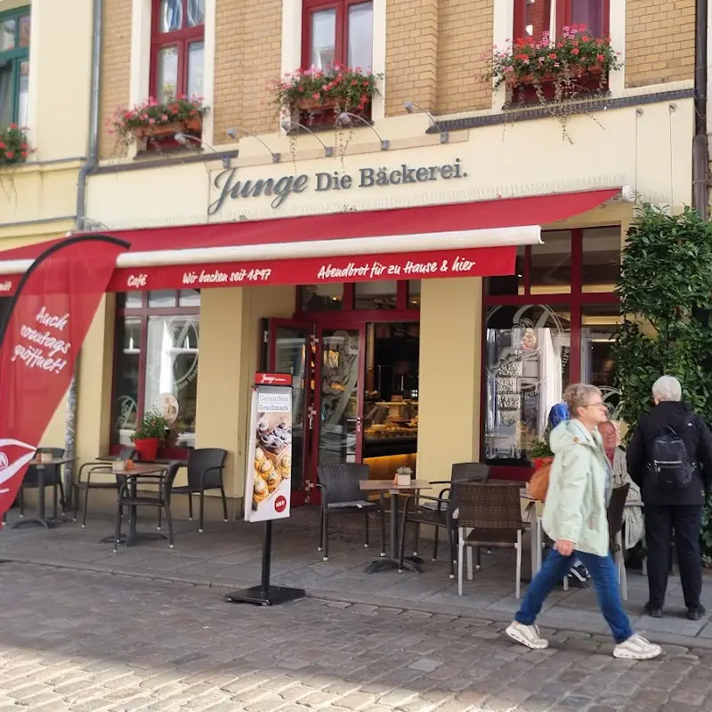 Junge Die Bäckerei.