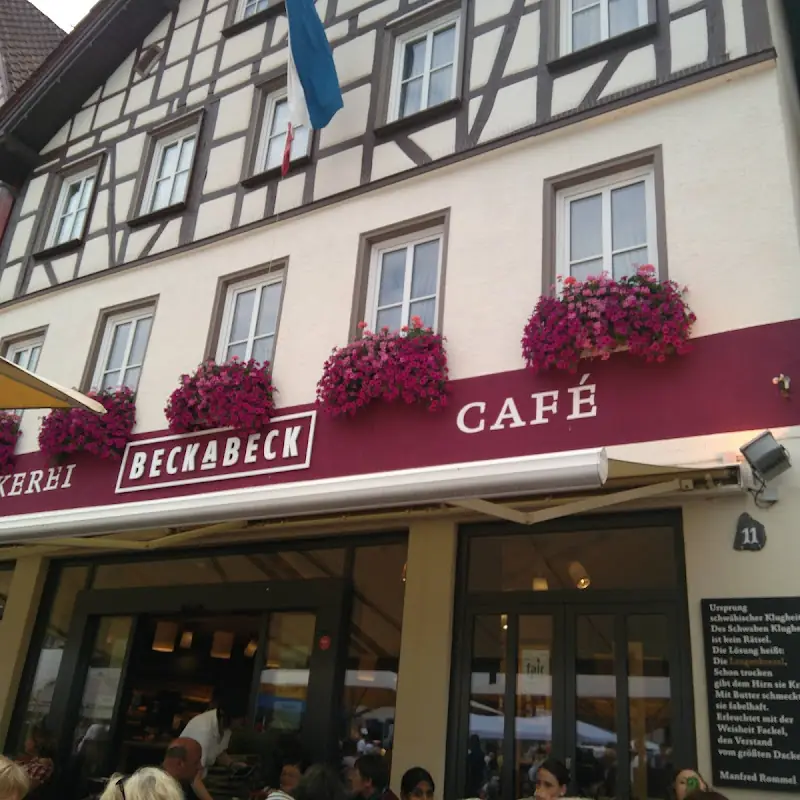 BeckaBeck Marktplatzcafe Bäckerei Café
