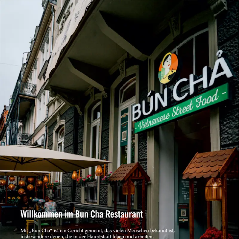 Bun Cha Vietnamese Street Food