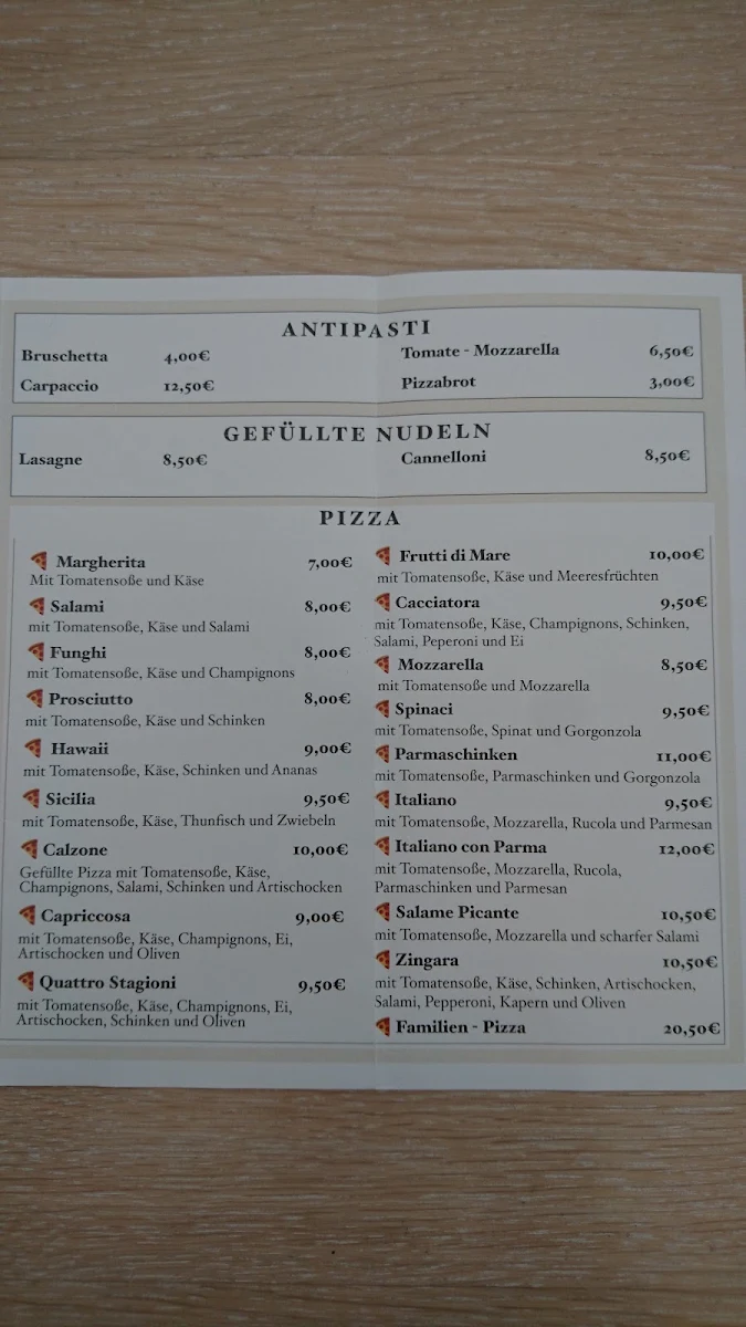 Speisekarte photo 4