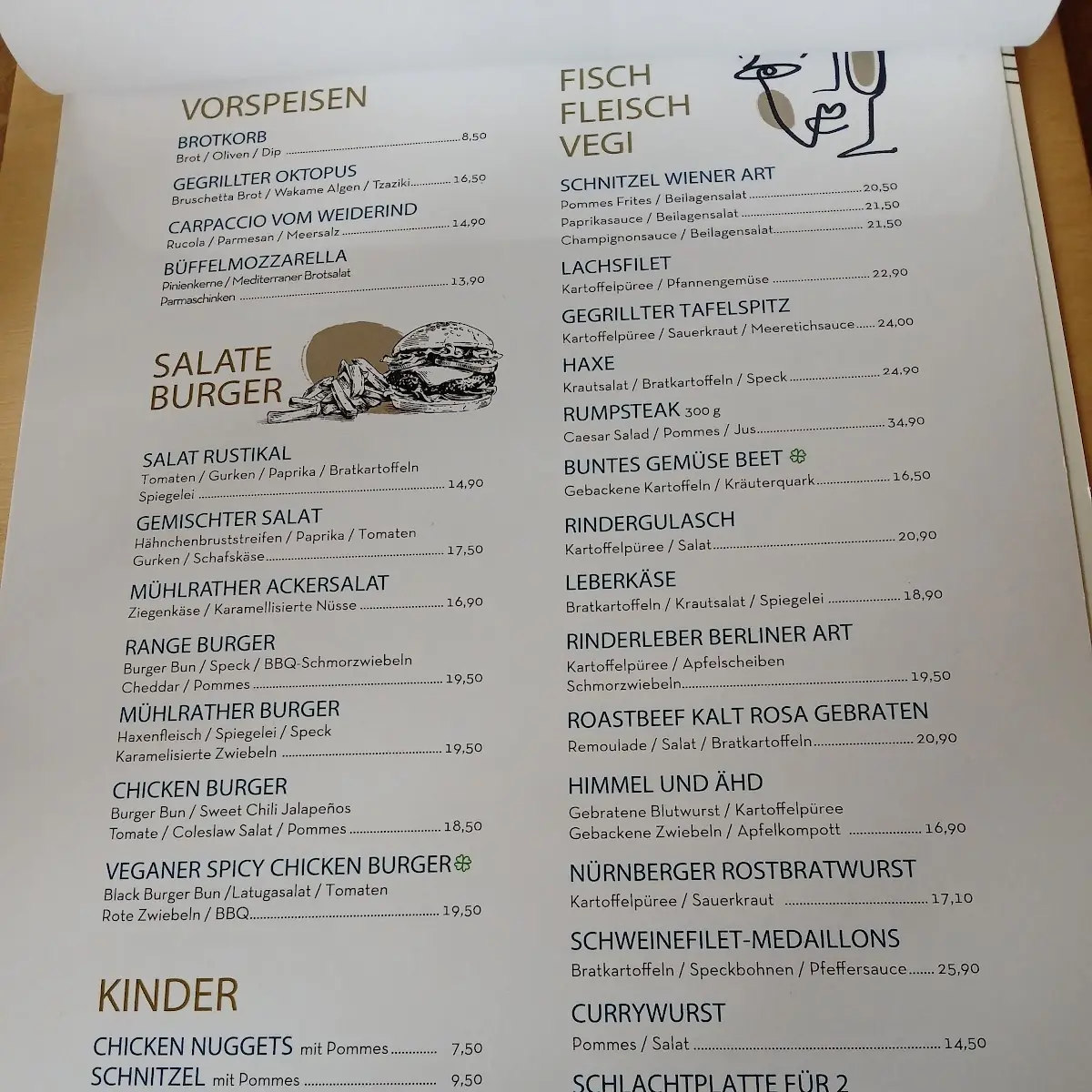 Speisekarte photo 9