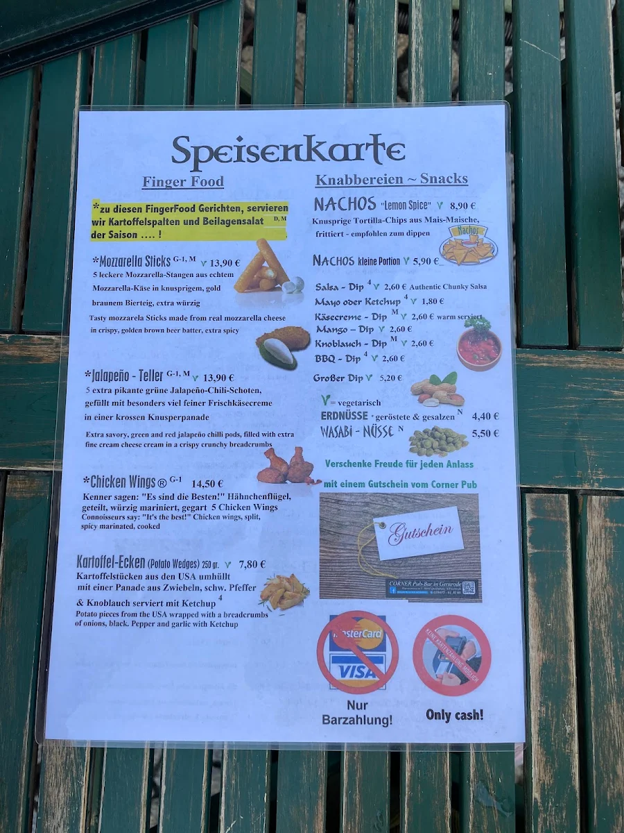 Speisekarte photo 1