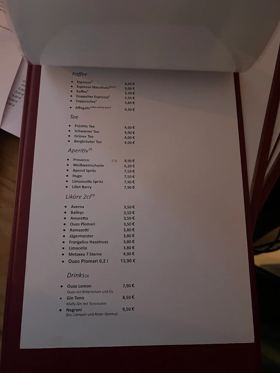 Speisekarte photo 1