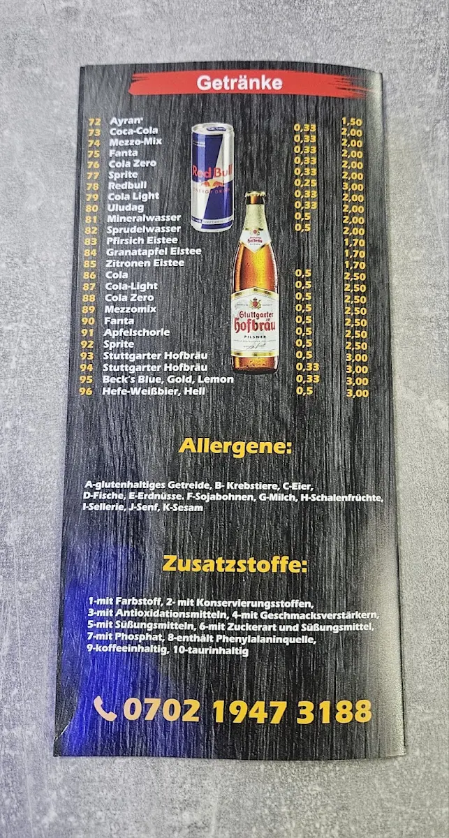 Speisekarte photo 1