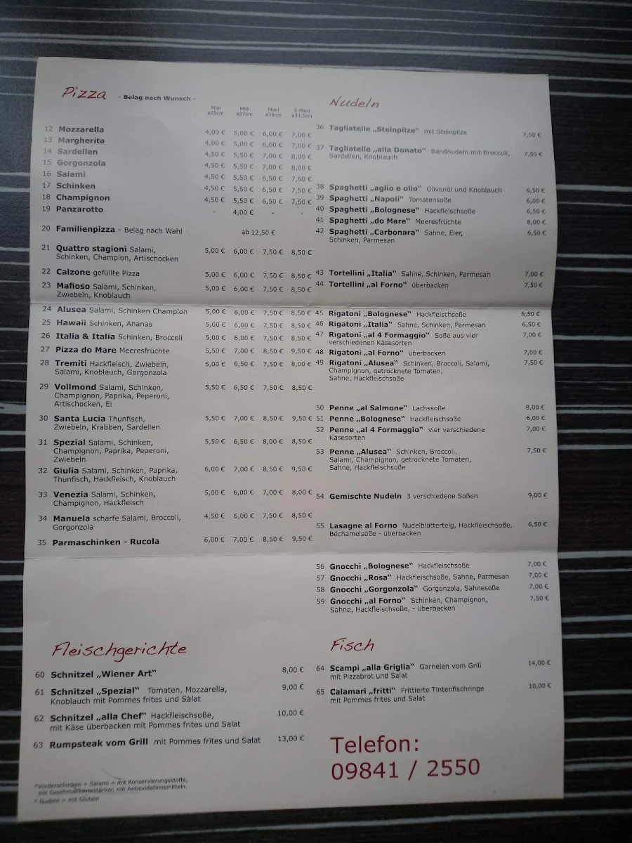 Speisekarte photo 5