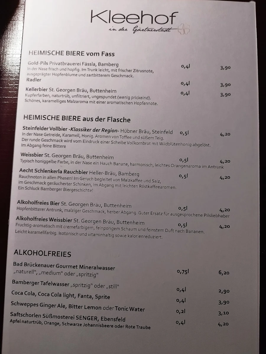 Speisekarte photo 3