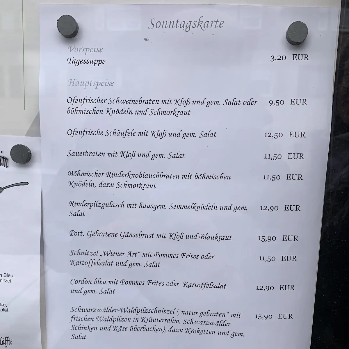 Speisekarte photo 8
