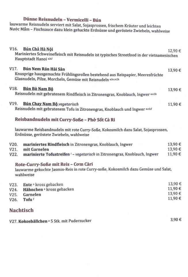 Speisekarte photo 8