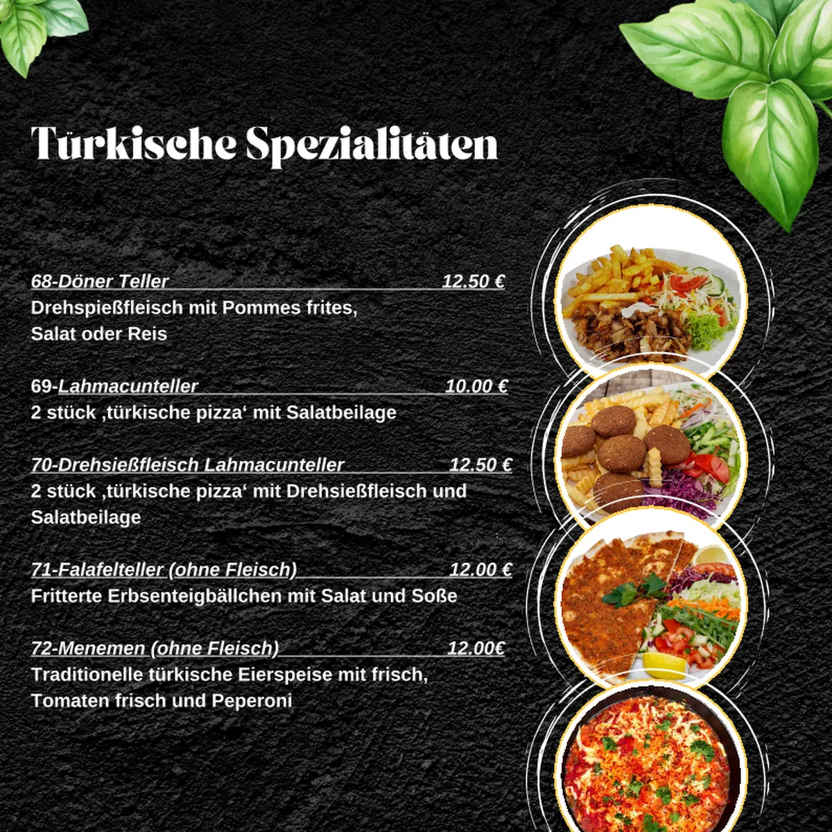 Speisekarte photo 5