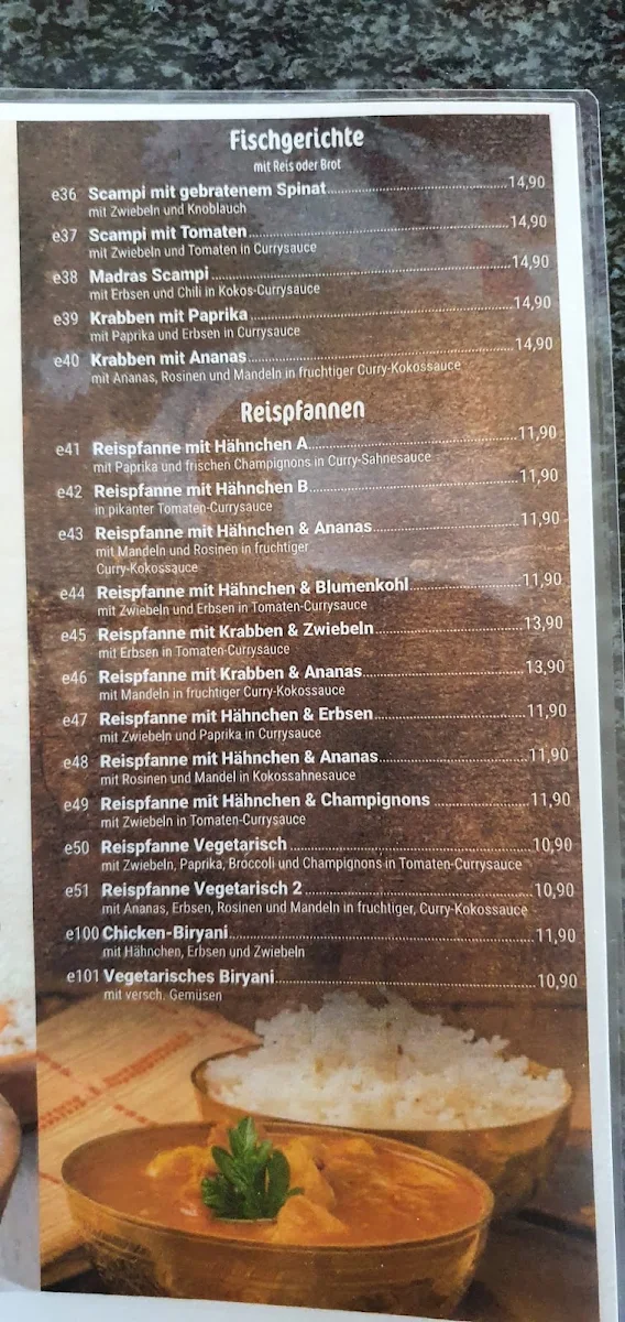 Speisekarte photo 3