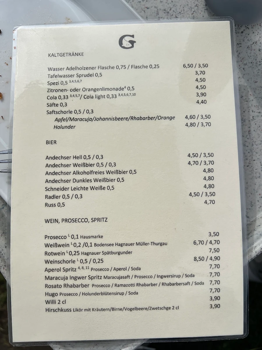Speisekarte photo 3