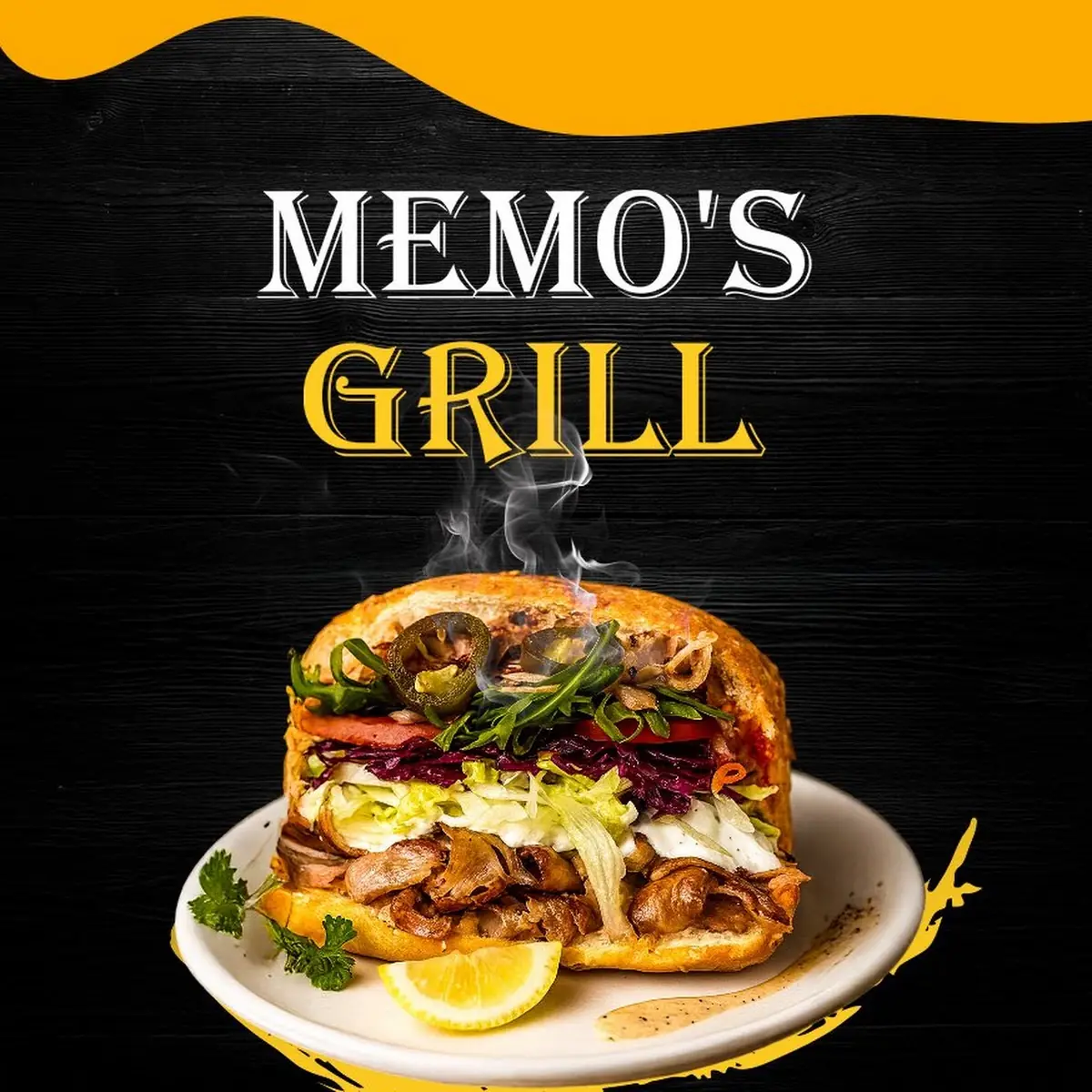 Speisekarte, Memo's Grill