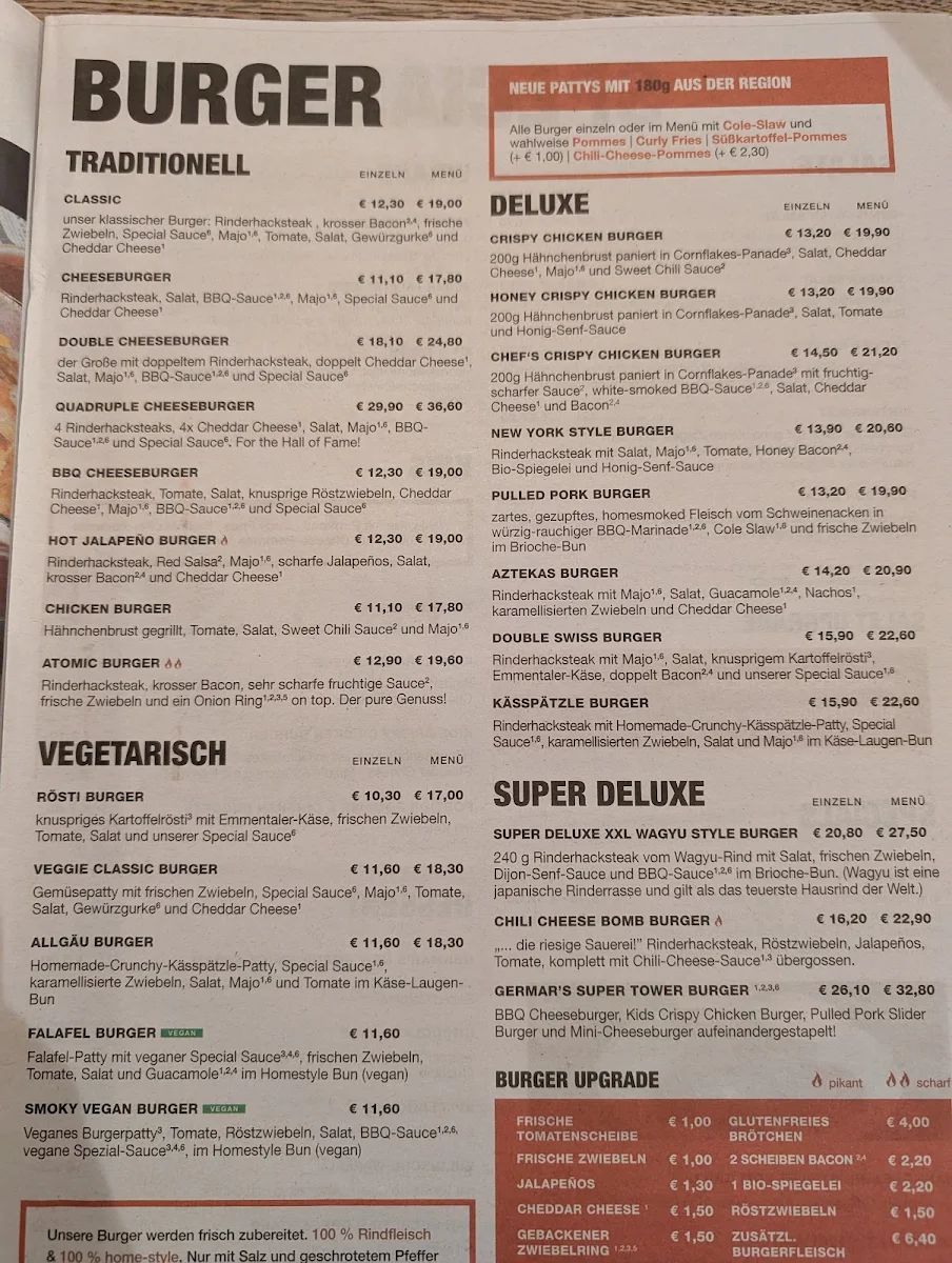 Speisekarte photo 3