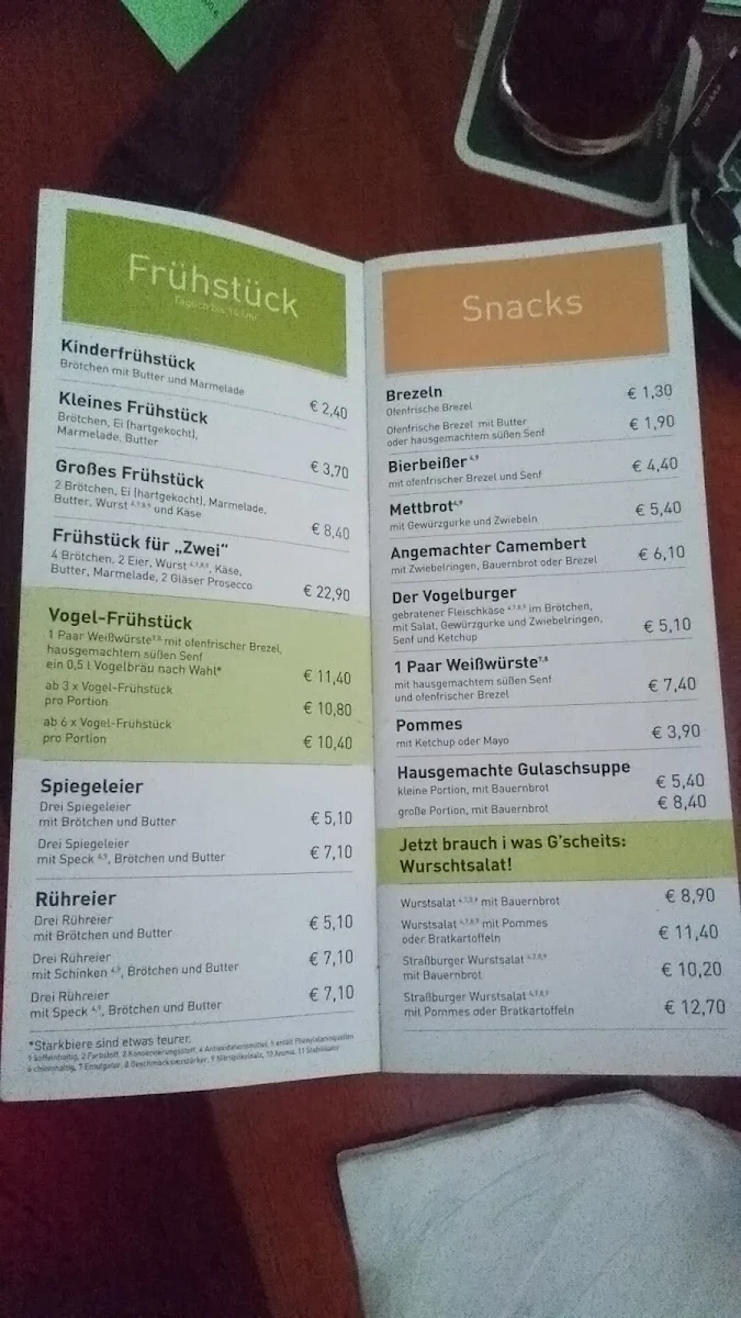 Speisekarte photo 5