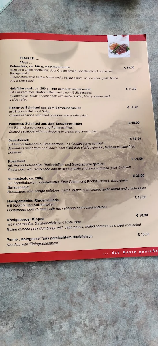 Speisekarte photo 1