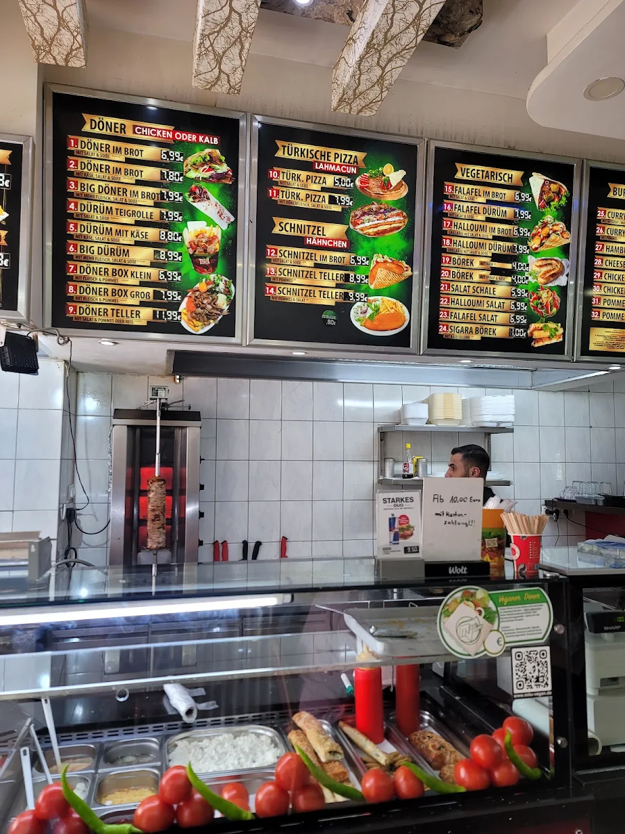 Speisekarte, ESEN DÖNER