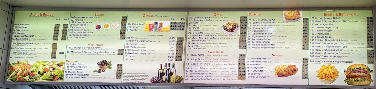 Speisekarte photo 8