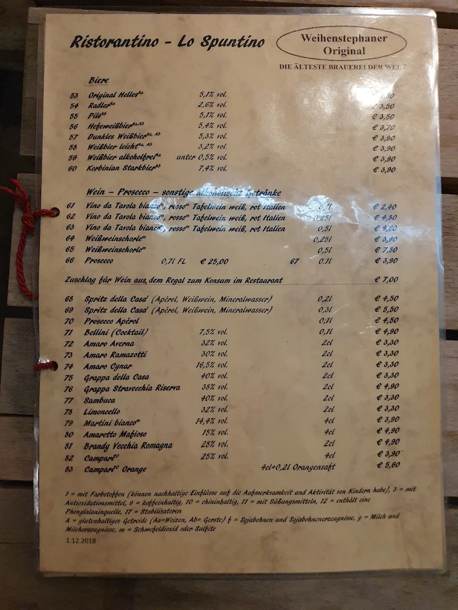 Speisekarte photo 2