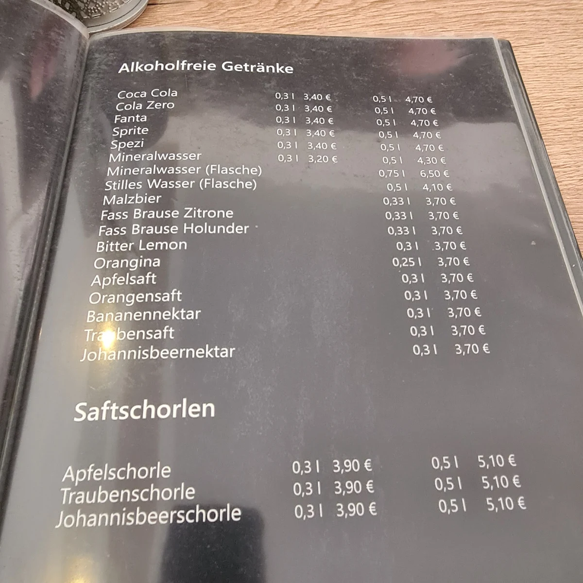 Speisekarte photo 2