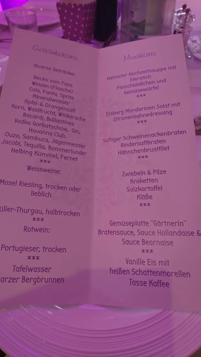 Speisekarte photo 2