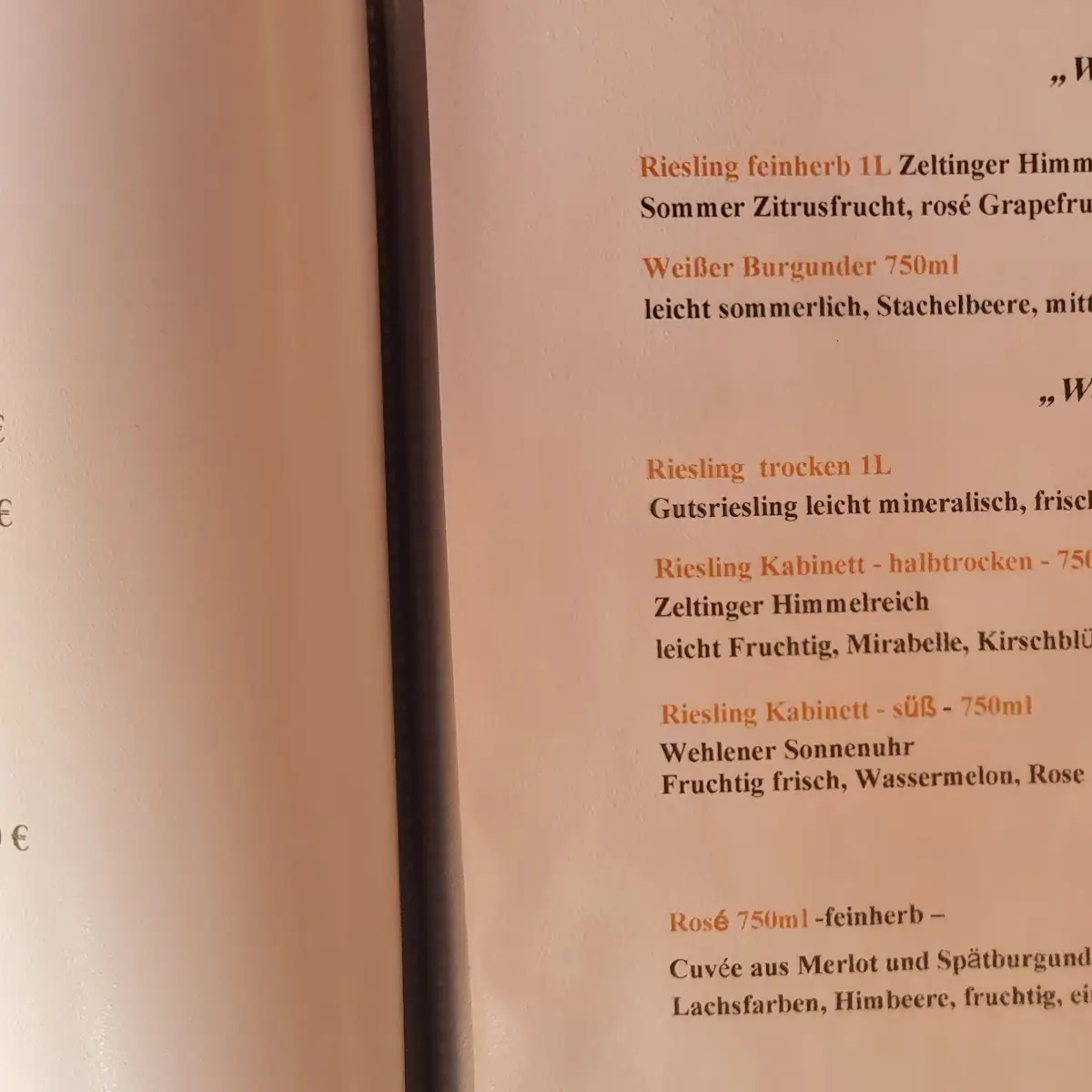 Speisekarte photo 10