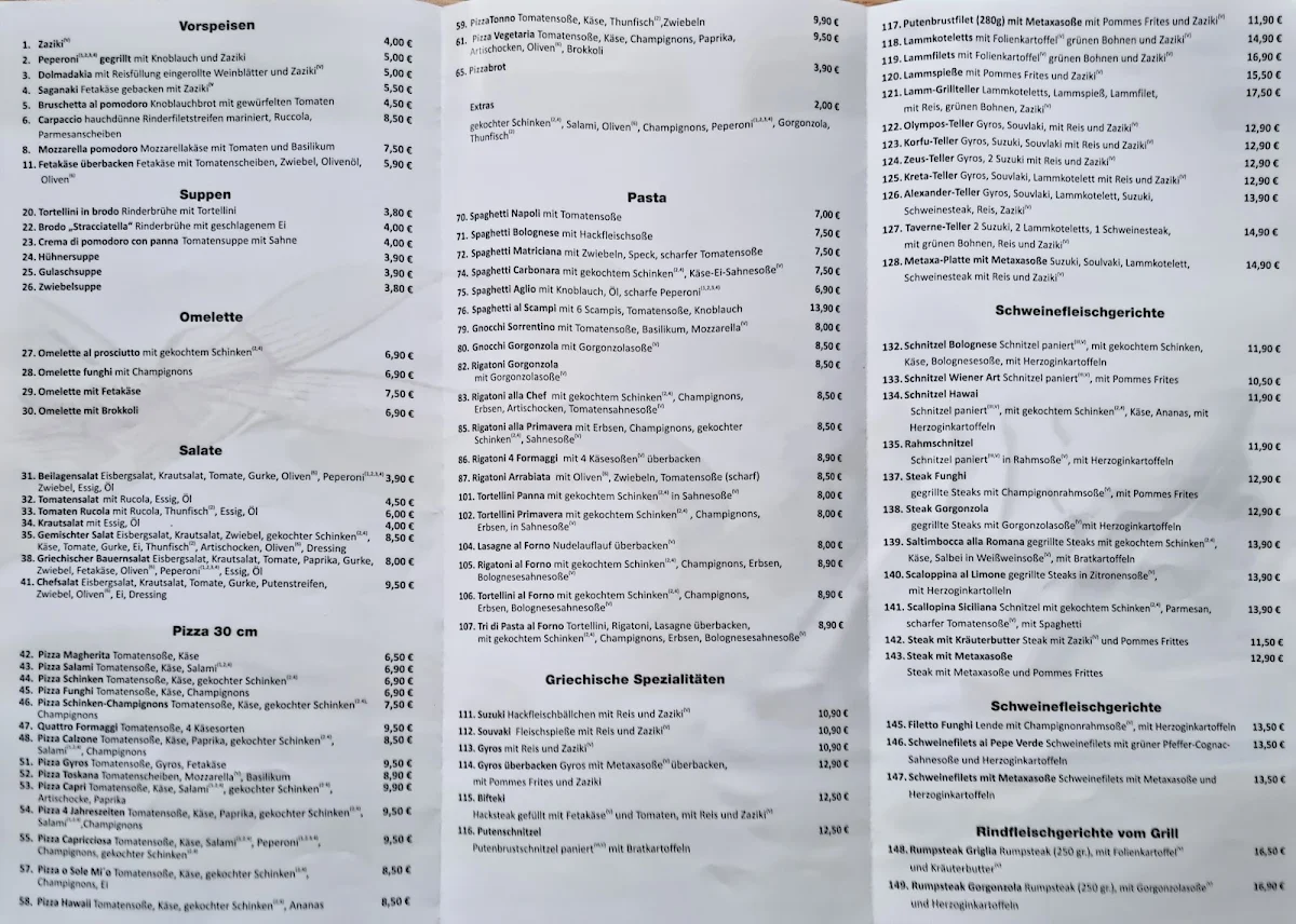 Speisekarte photo 2