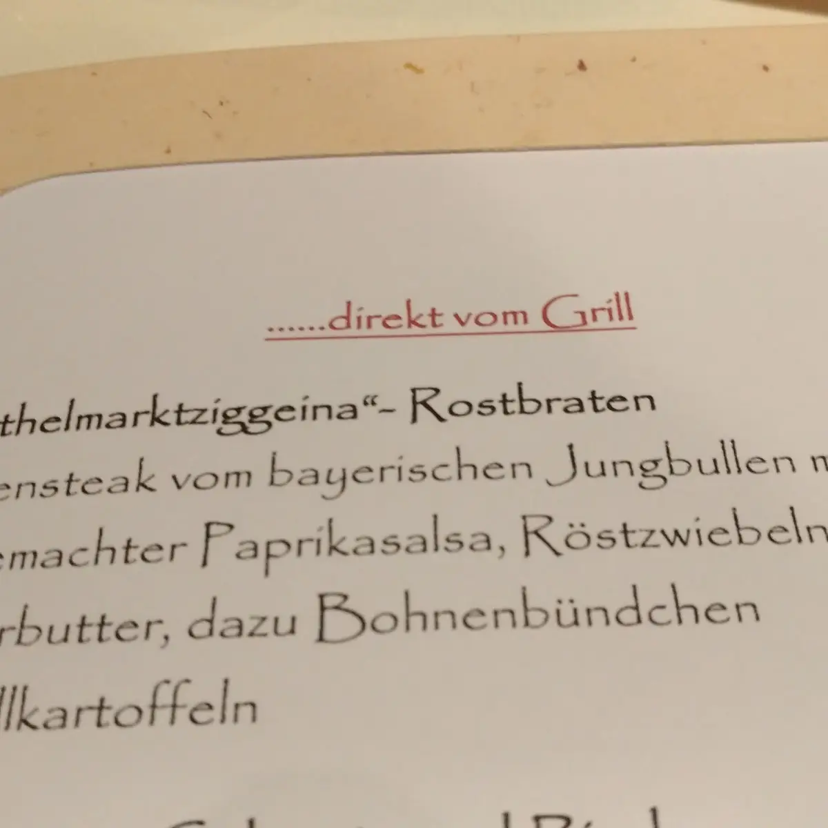 Speisekarte photo 4