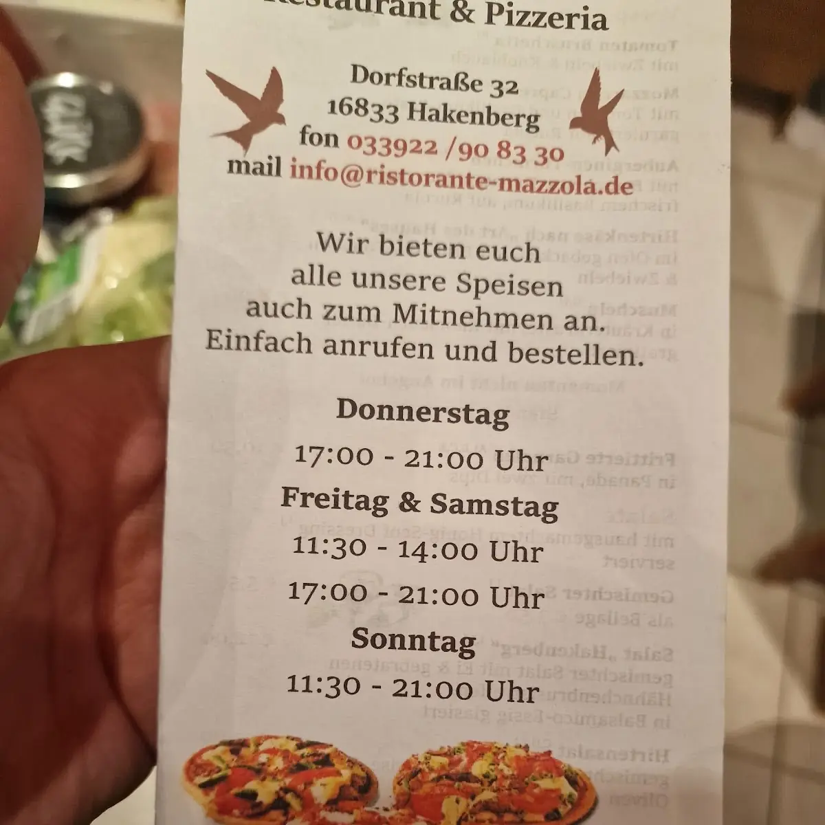 Speisekarte photo 4