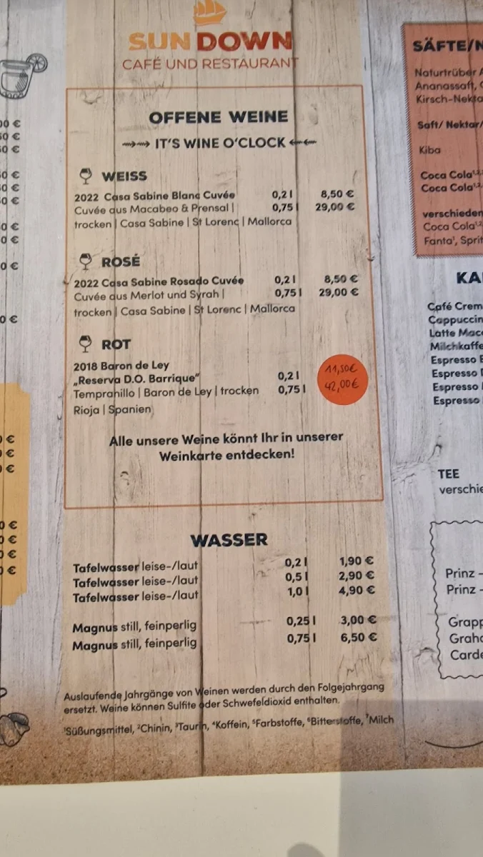 Speisekarte photo 8