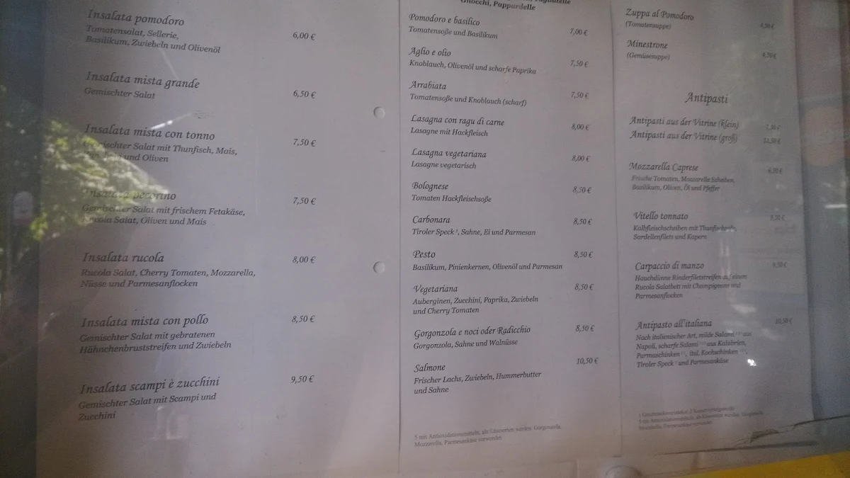 Speisekarte photo 5