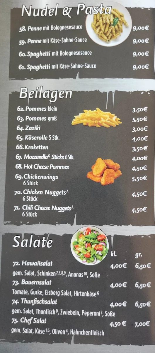 Speisekarte photo 3