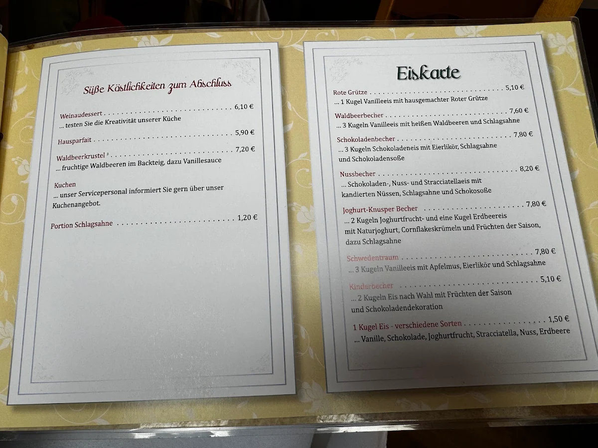 Speisekarte photo 4
