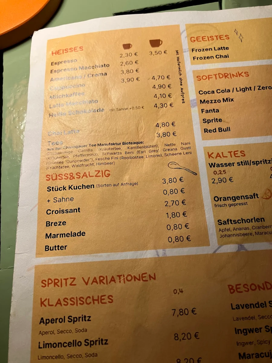 Speisekarte photo 4