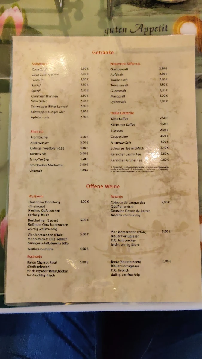 Speisekarte photo 2