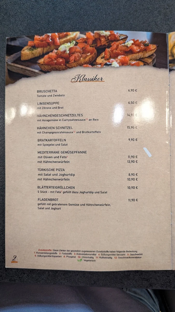 Speisekarte photo 3