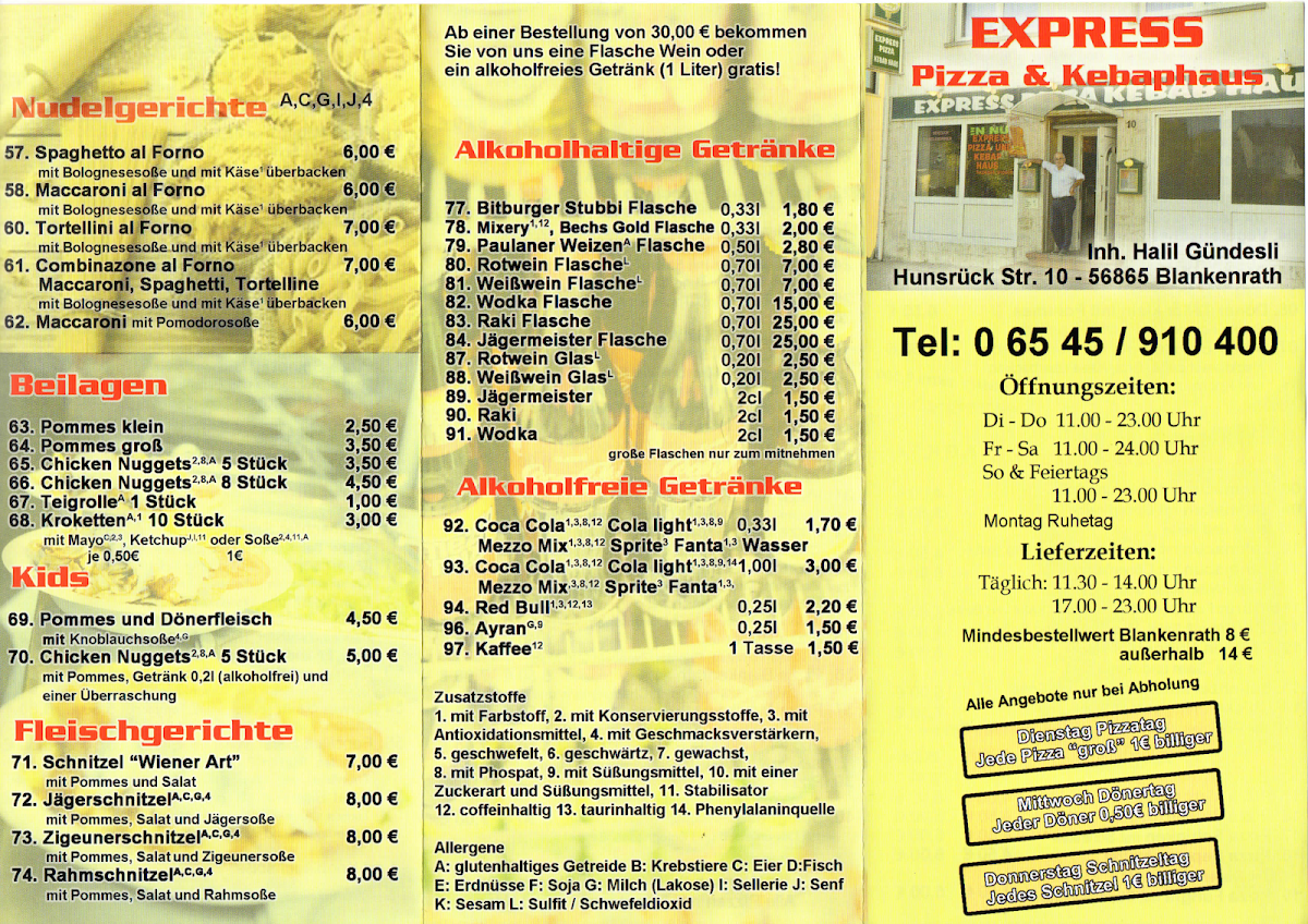 Speisekarte photo 2