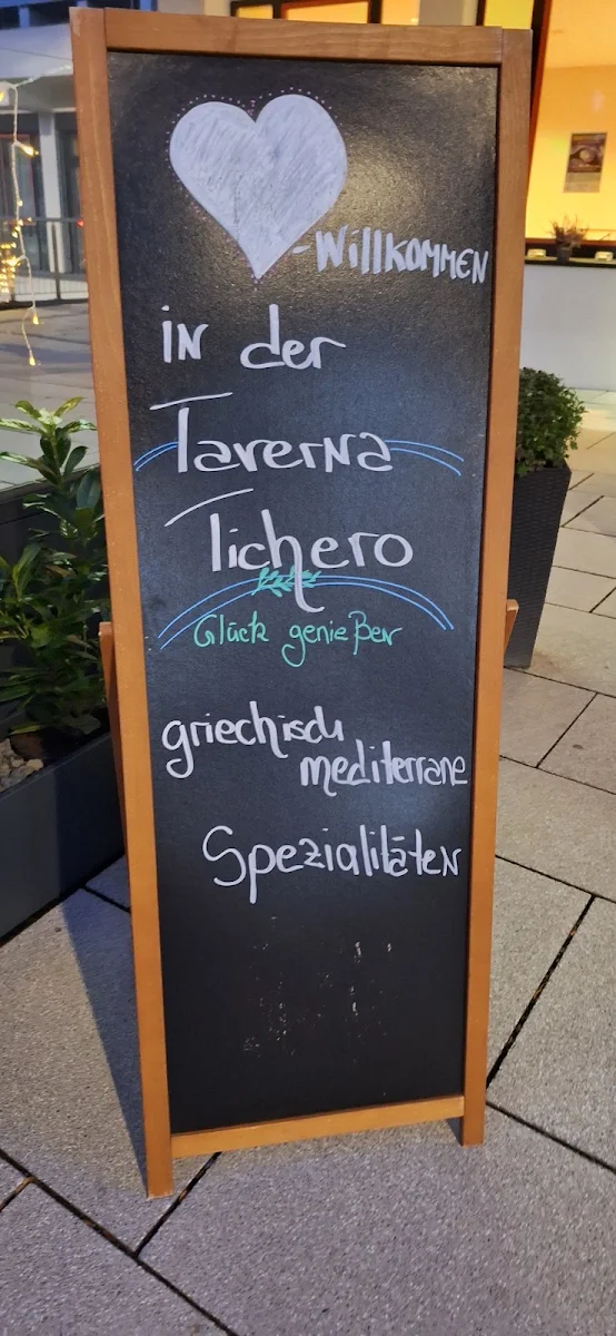 Speisekarte, Taverna Tichero