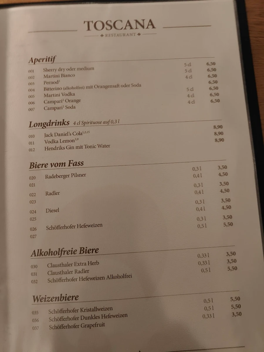 Speisekarte photo 2