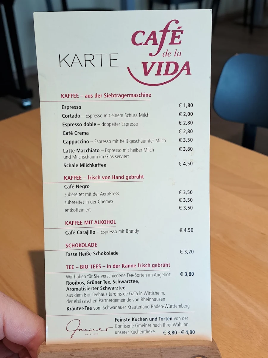 Speisekarte photo 1