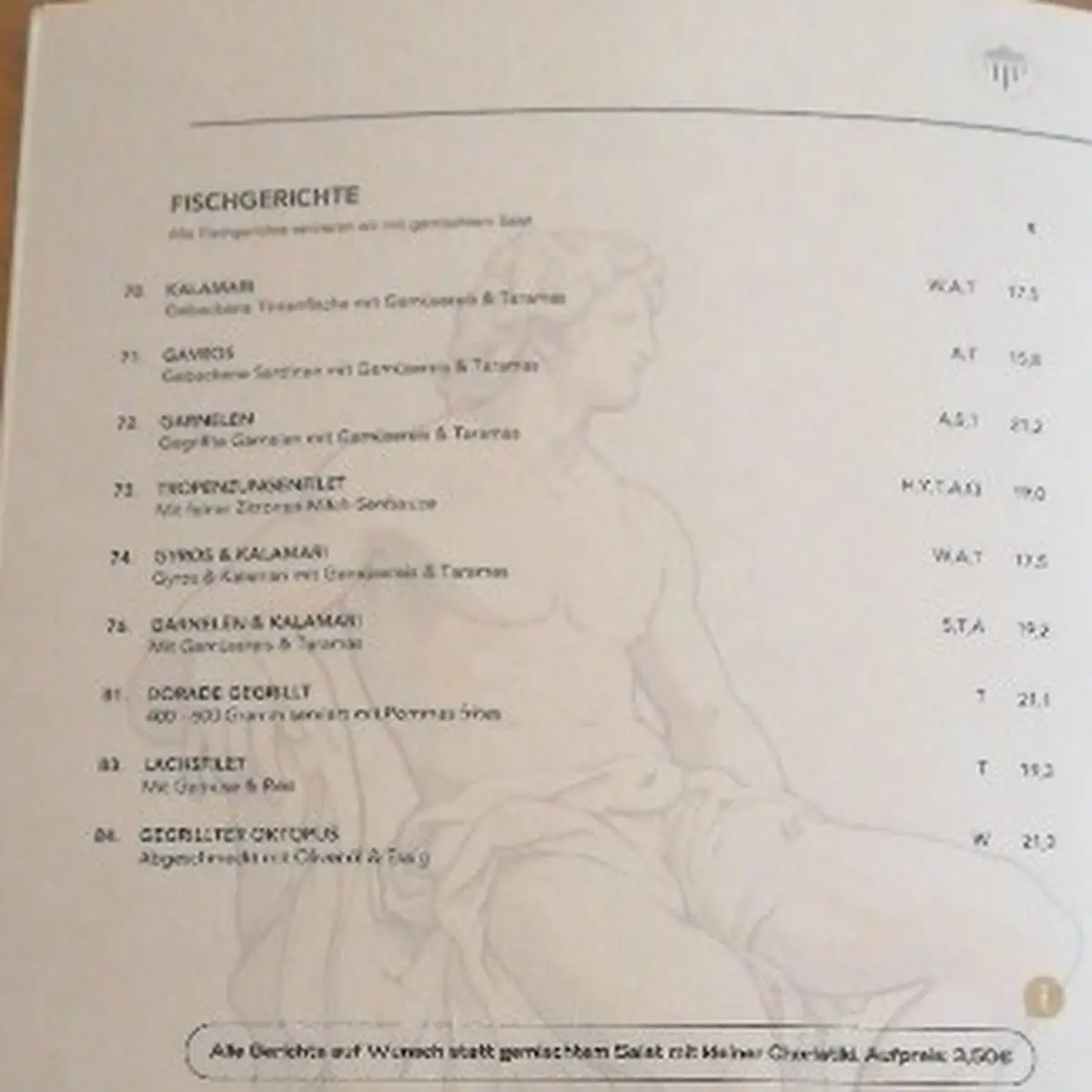 Speisekarte photo 3